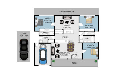 real estate floorplans